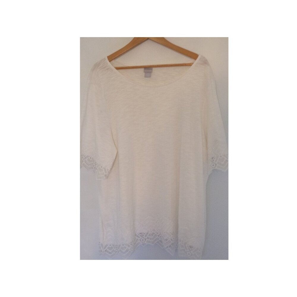 Over size white shirt